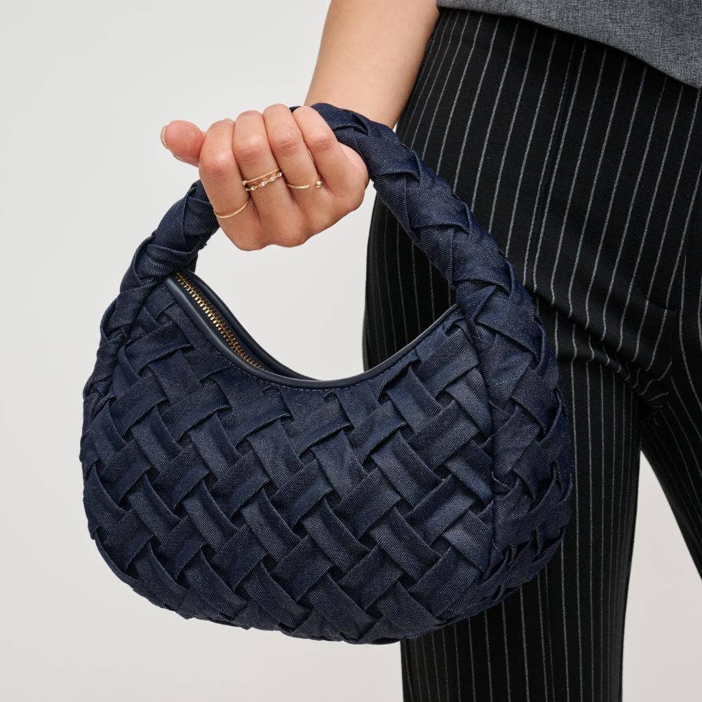 Noreen Woven Clutch