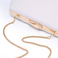 Irene - Croco Asymmetrical Evening Bag