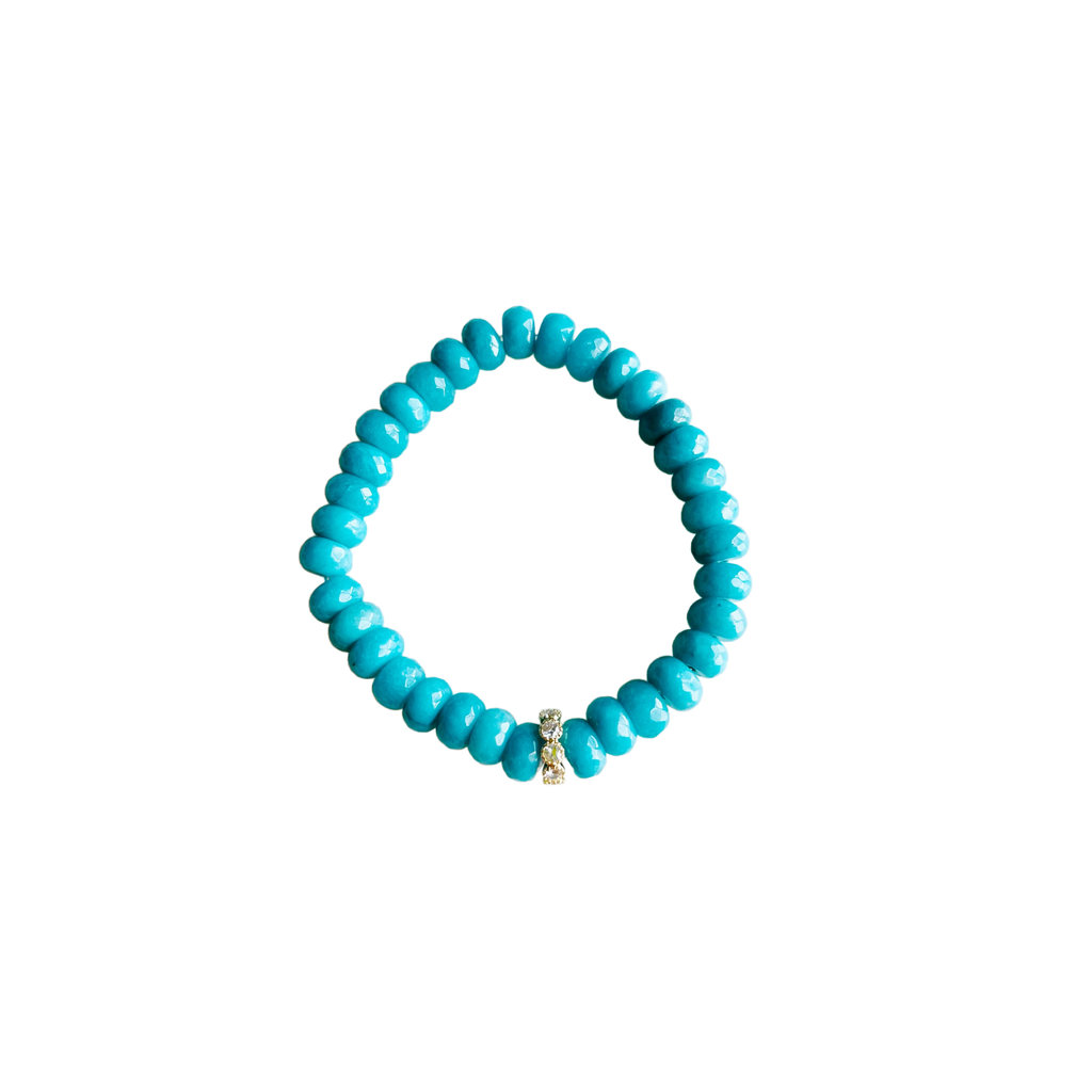 Candy Stretch Bracelets: Plum Jade