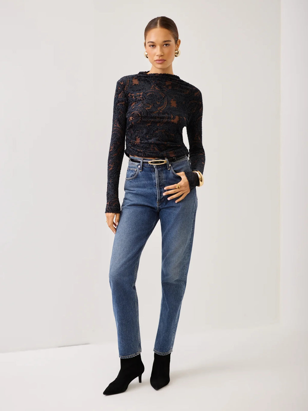 Khami Shirred Top