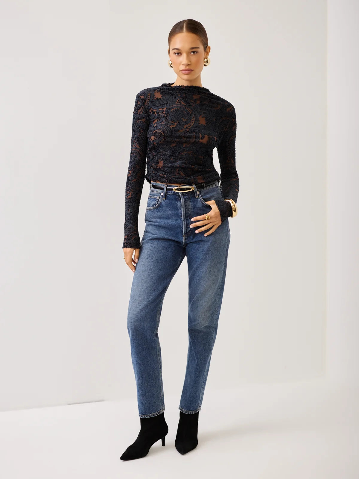 Khami Shirred Top