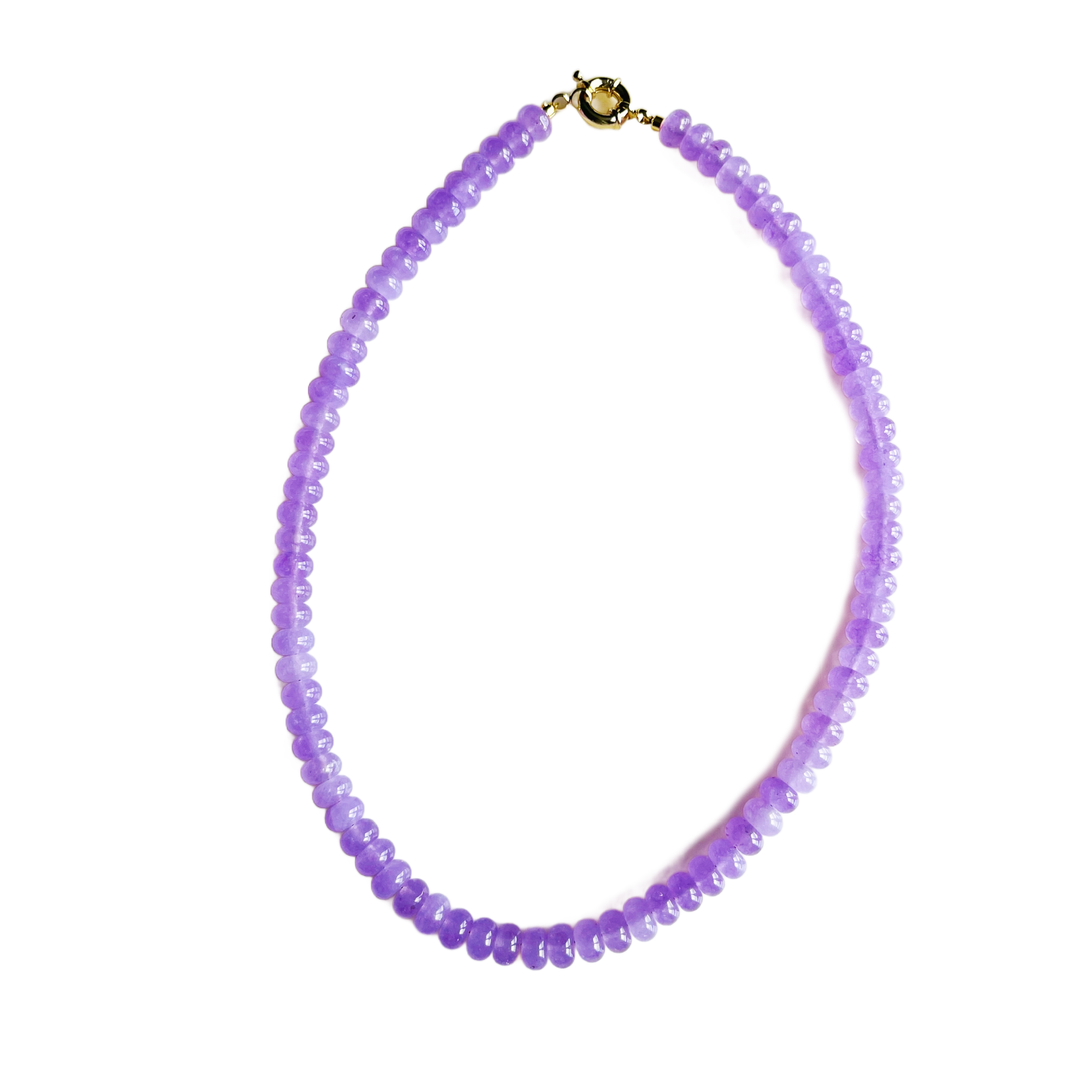 Candy Necklaces: Lilac Jade