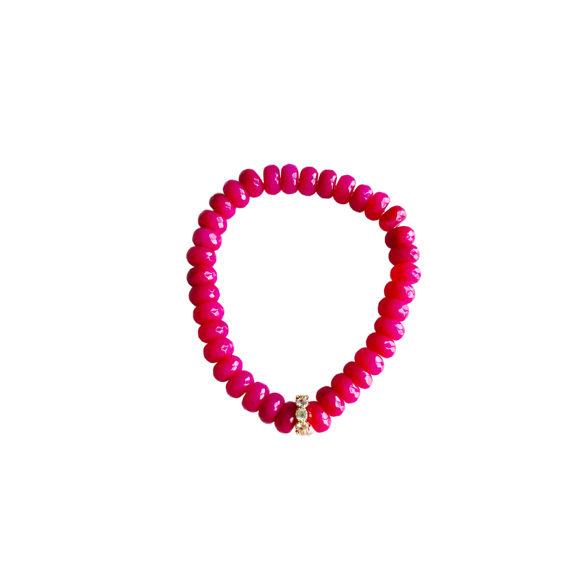 Candy Stretch Bracelets: Light Yellow Jade