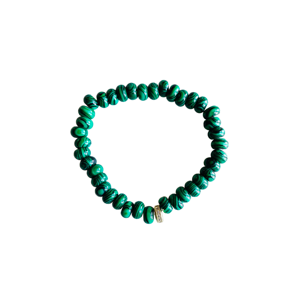 Candy Stretch Bracelets: Light Yellow Jade