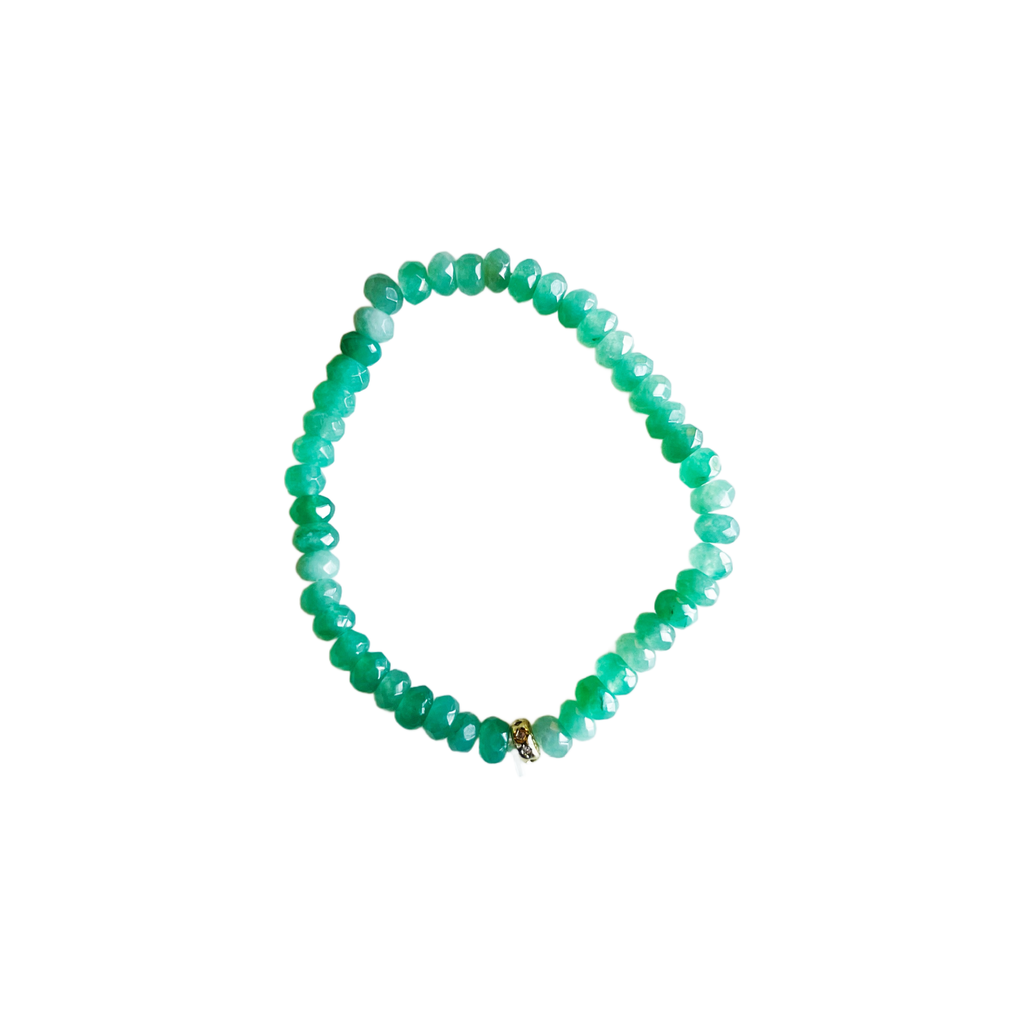 Candy Stretch Bracelets: Plum Jade
