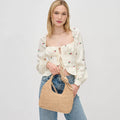Maple Straw Summer Beach Shoulder Bag