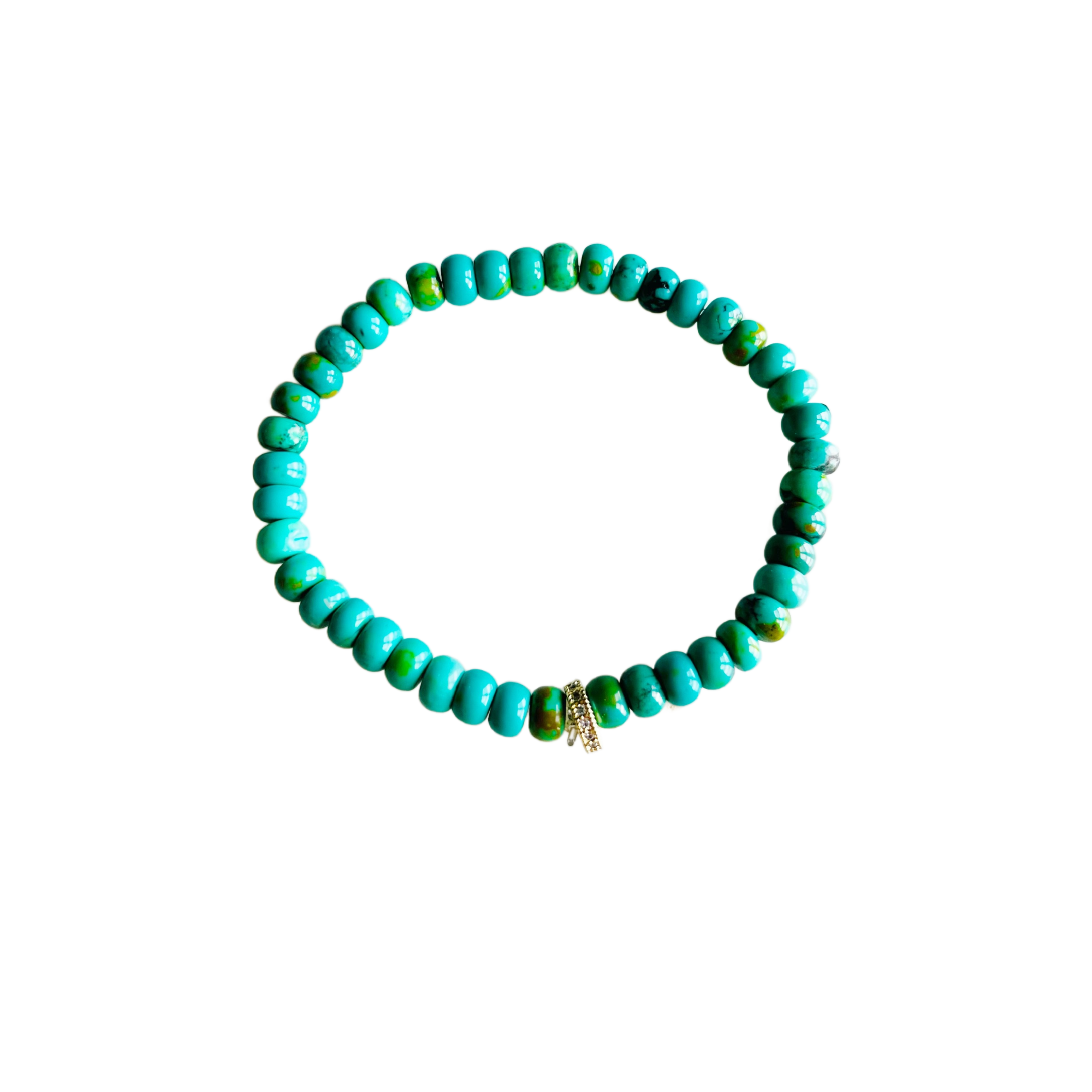 Candy Stretch Bracelets: Malachite