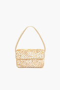 Rainbow Shell Beaded Shoulder Bag