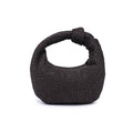 Tracy Straw Knot Clutch