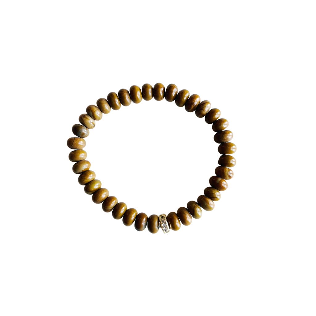 Candy Stretch Bracelets: Light Purple Imperial Jasper