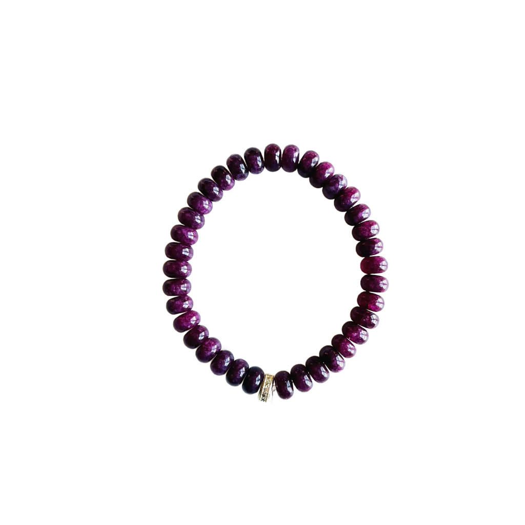 Candy Stretch Bracelets: Malachite