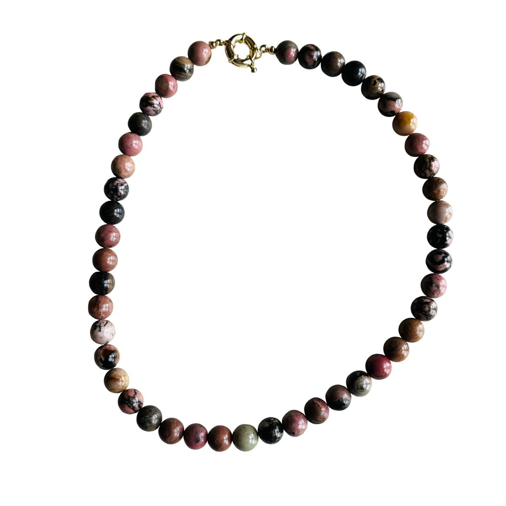Gumball Gemstone Necklace