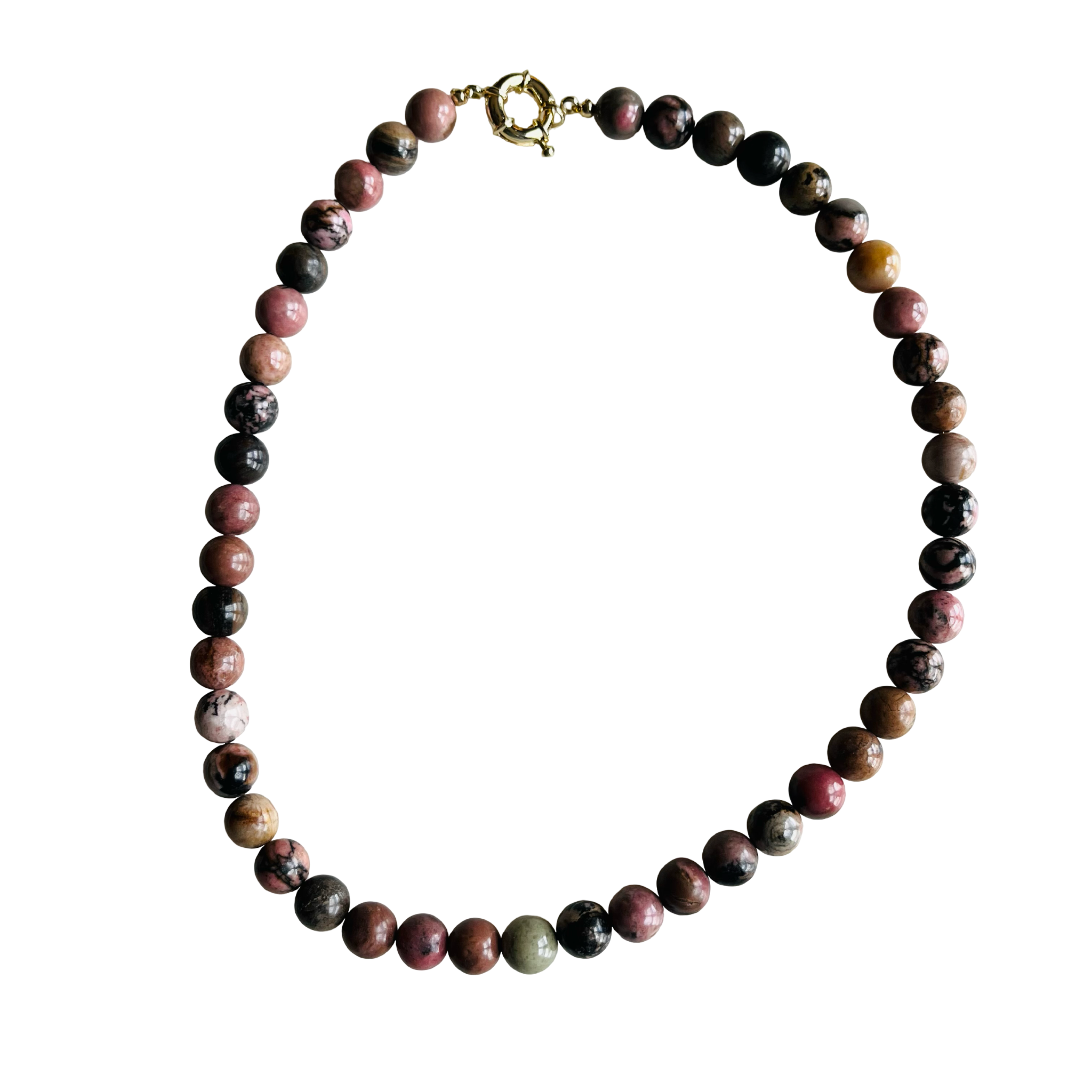 Gumball Gemstone Necklace