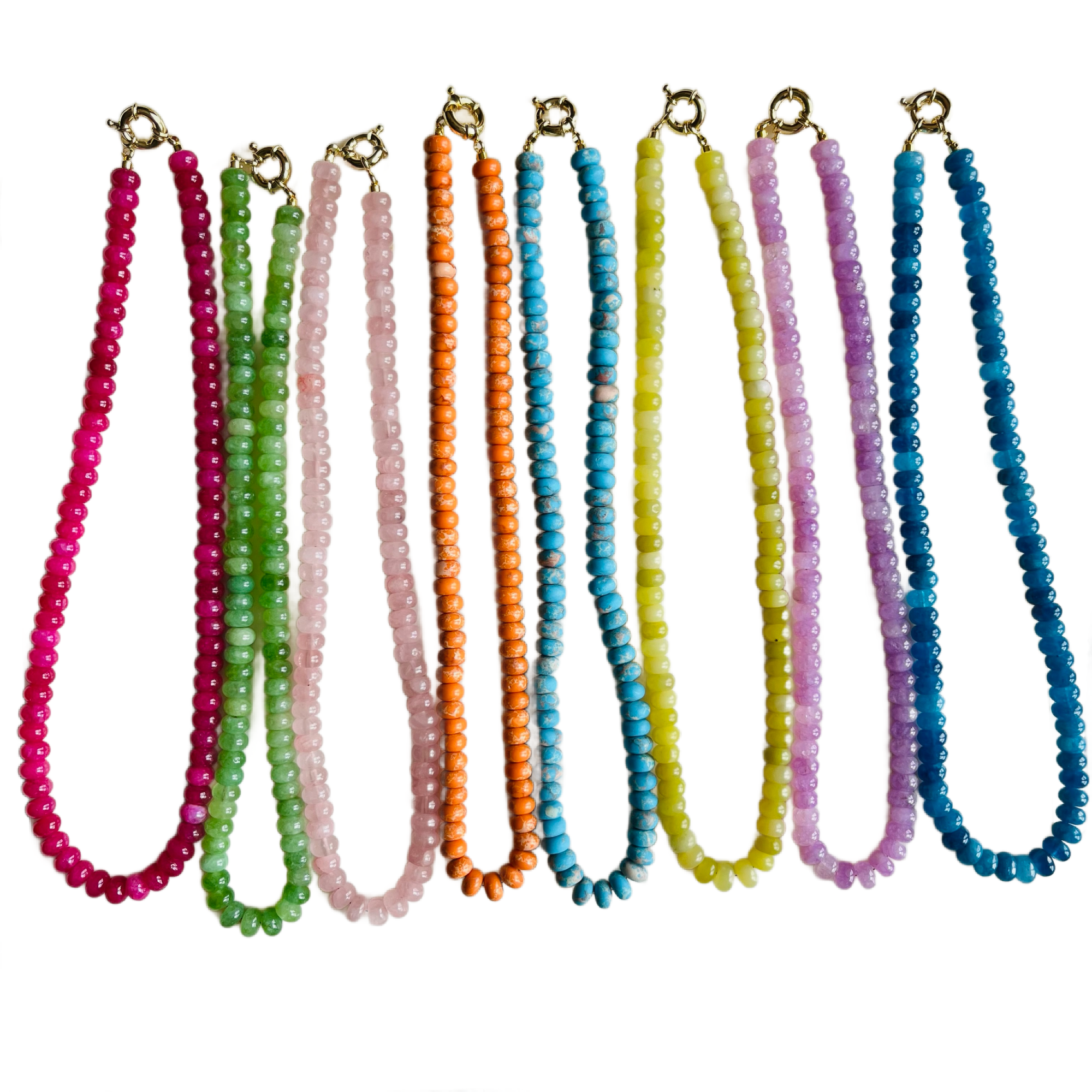 Candy Necklaces: Lilac Jade