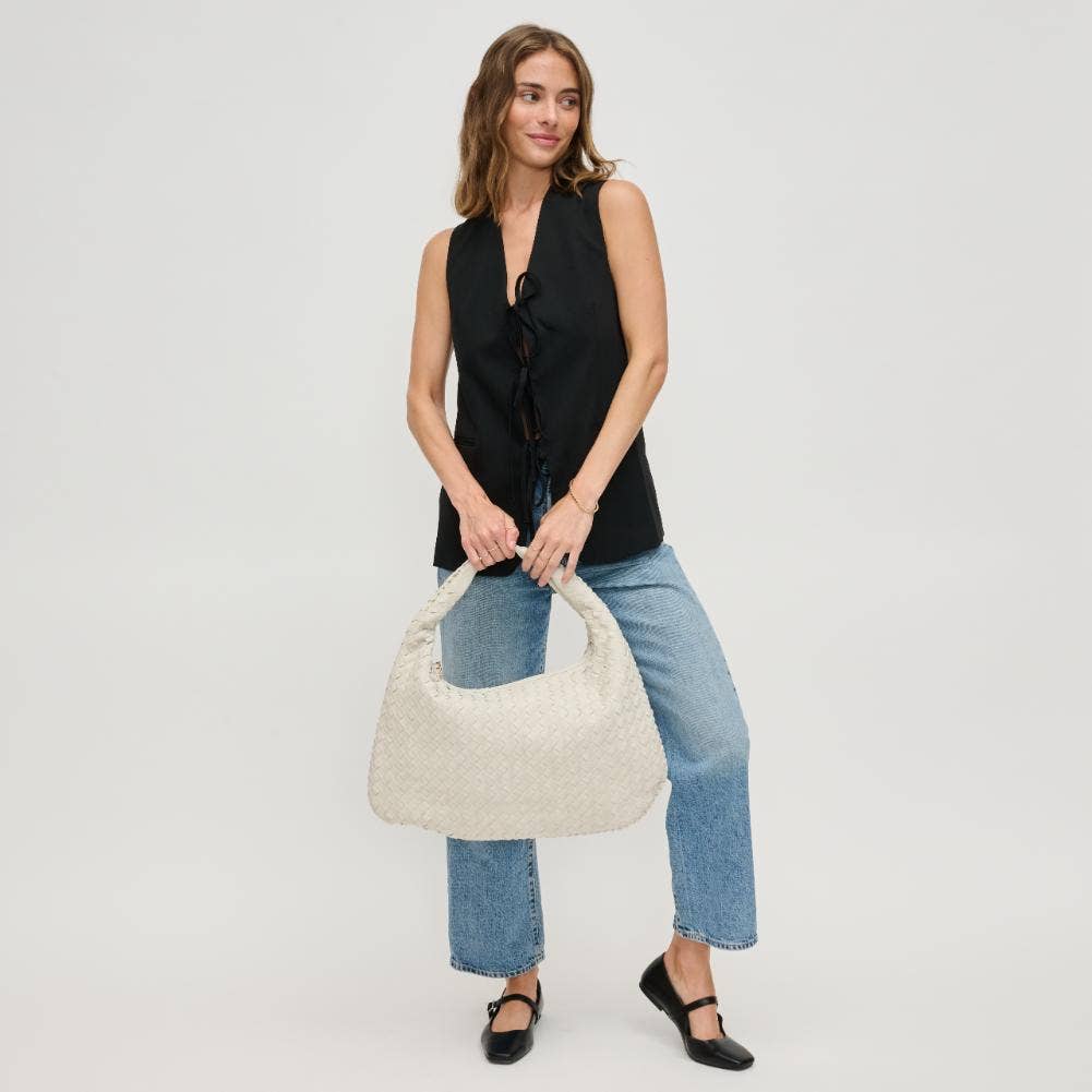 Victoria Woven Hobo