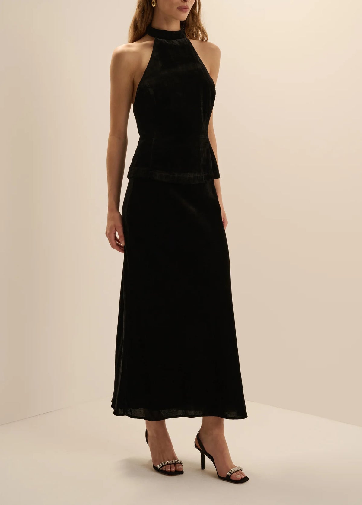 The Favorite Velvet Maxi Skirt
