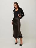 Mia Lace Trim Skirt