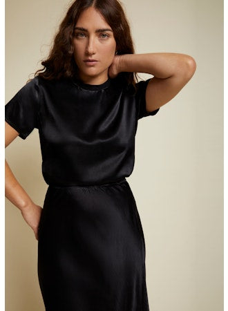 Marie Boxy Cropped Shirt