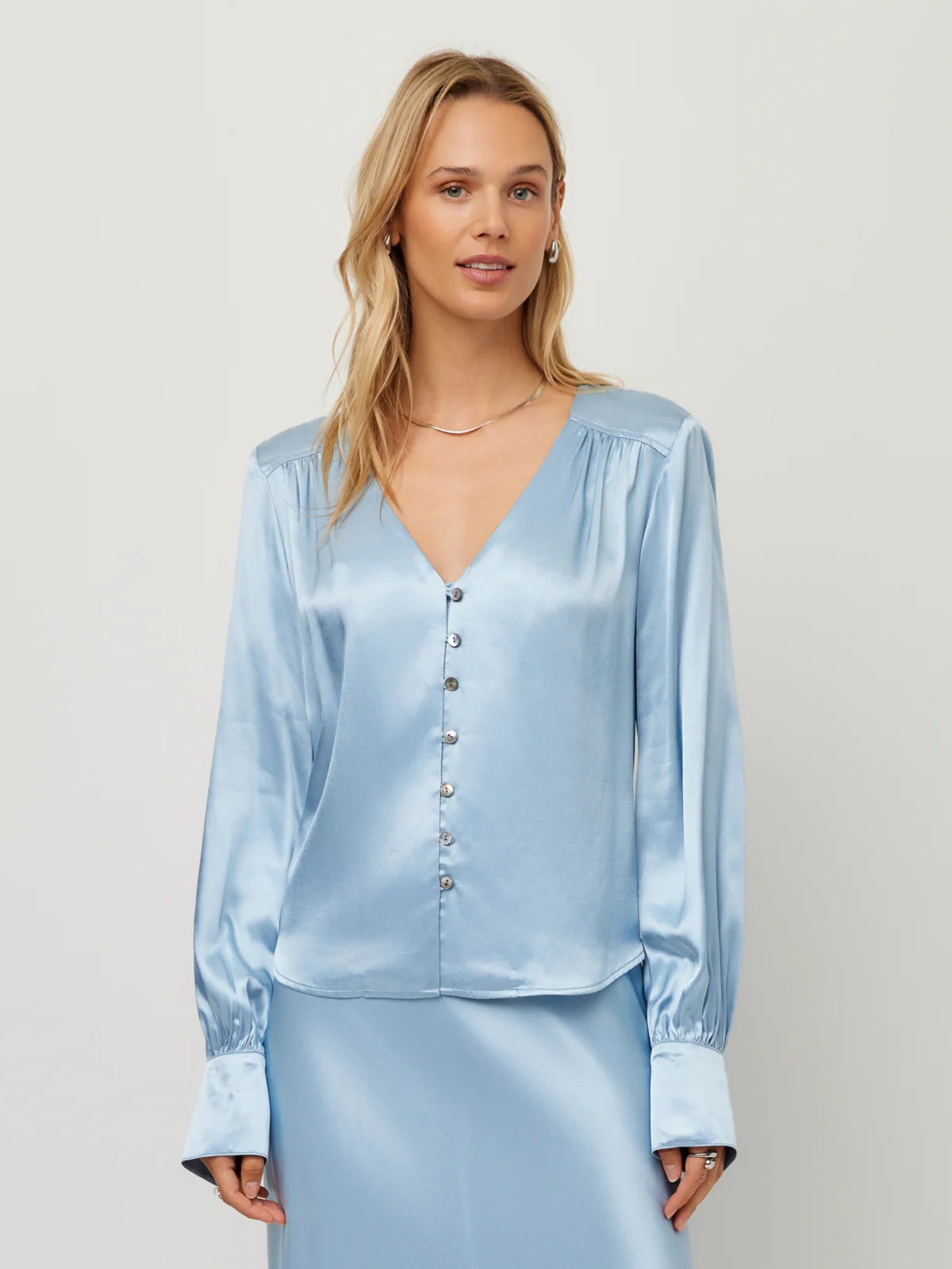 Jackie Shirred Top