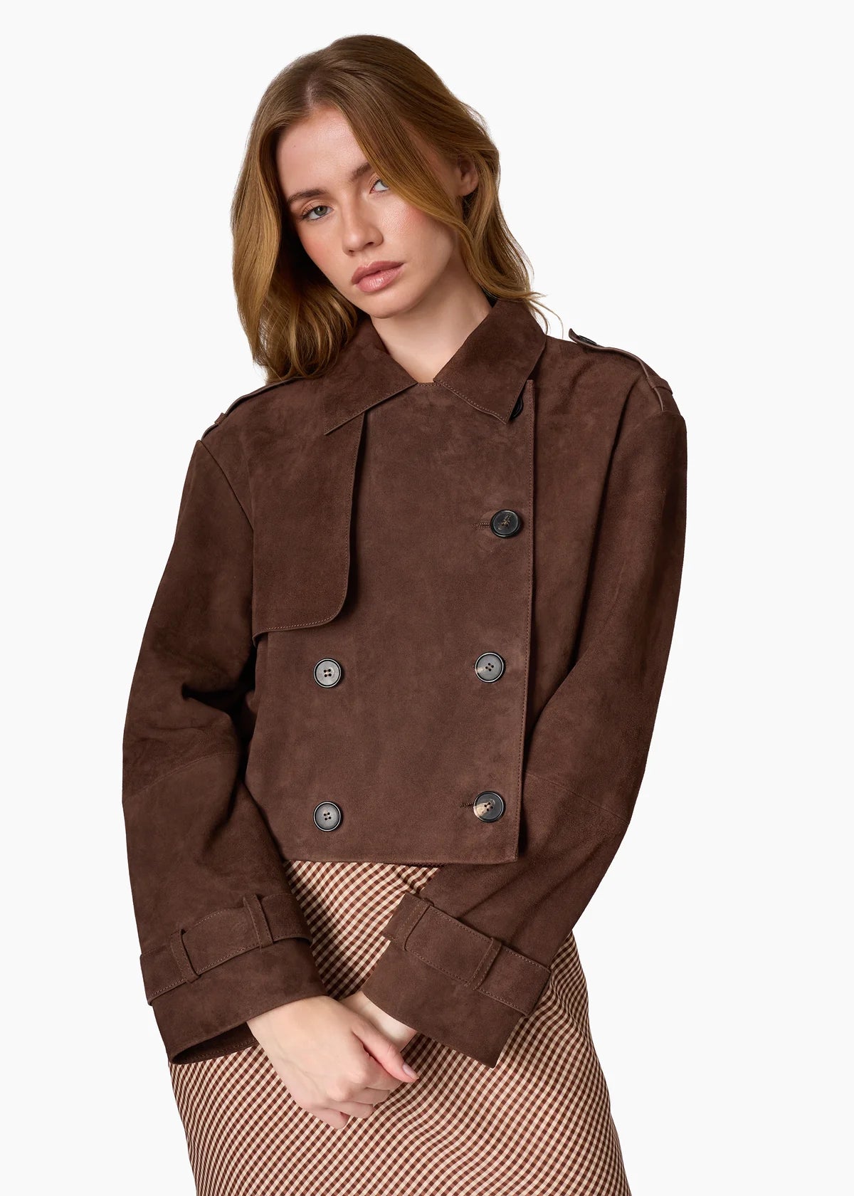 Saskia Suede Jacket