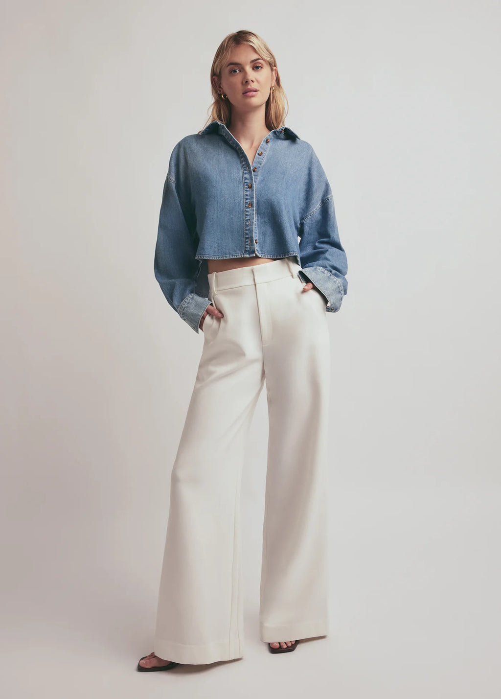 The Crop Ex-BF Shirt