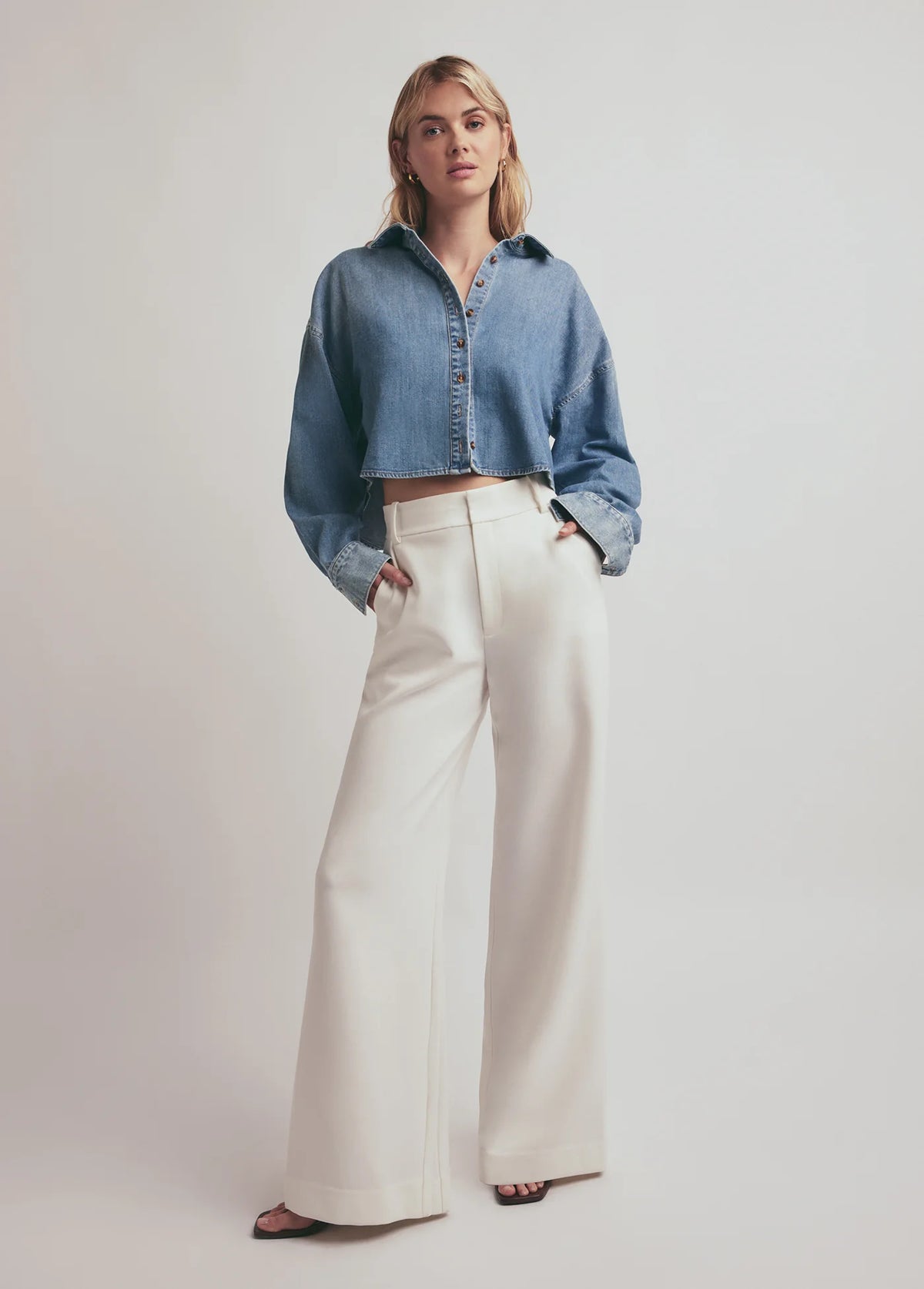 The Crop Ex-BF Shirt