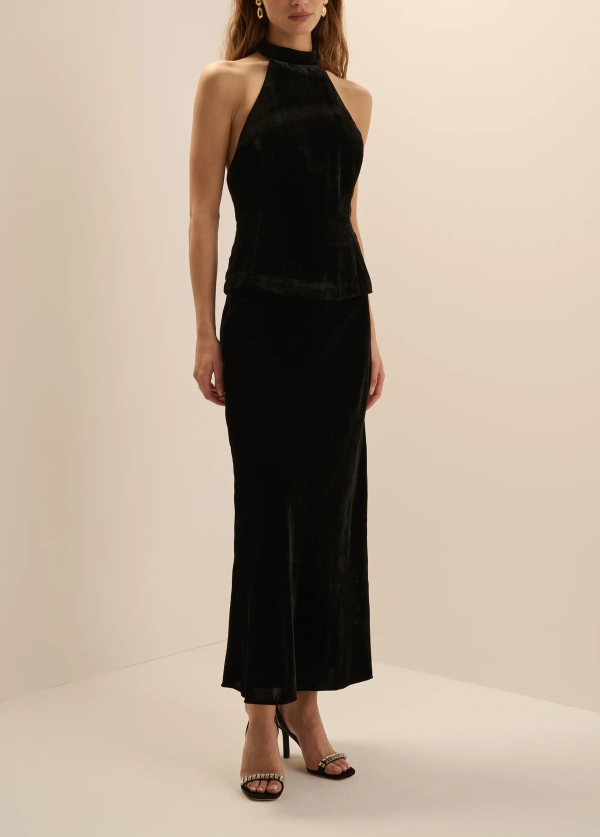 The Favorite Velvet Maxi Skirt