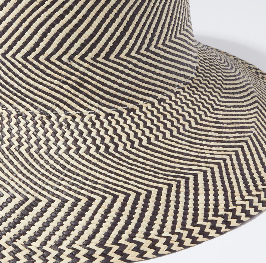 The Sarah Straw Bucket Hat