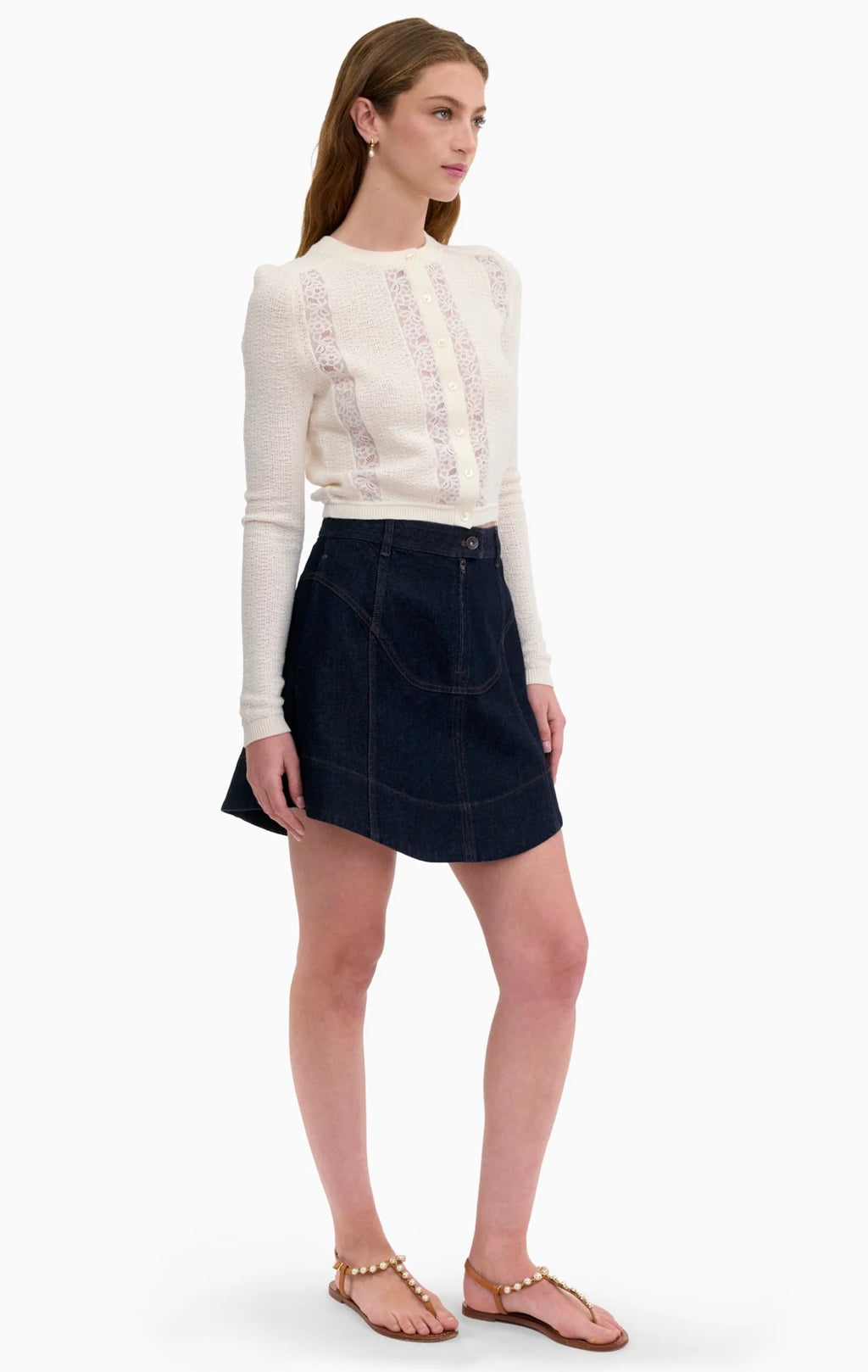 Rhea Lace Knit Cardigan