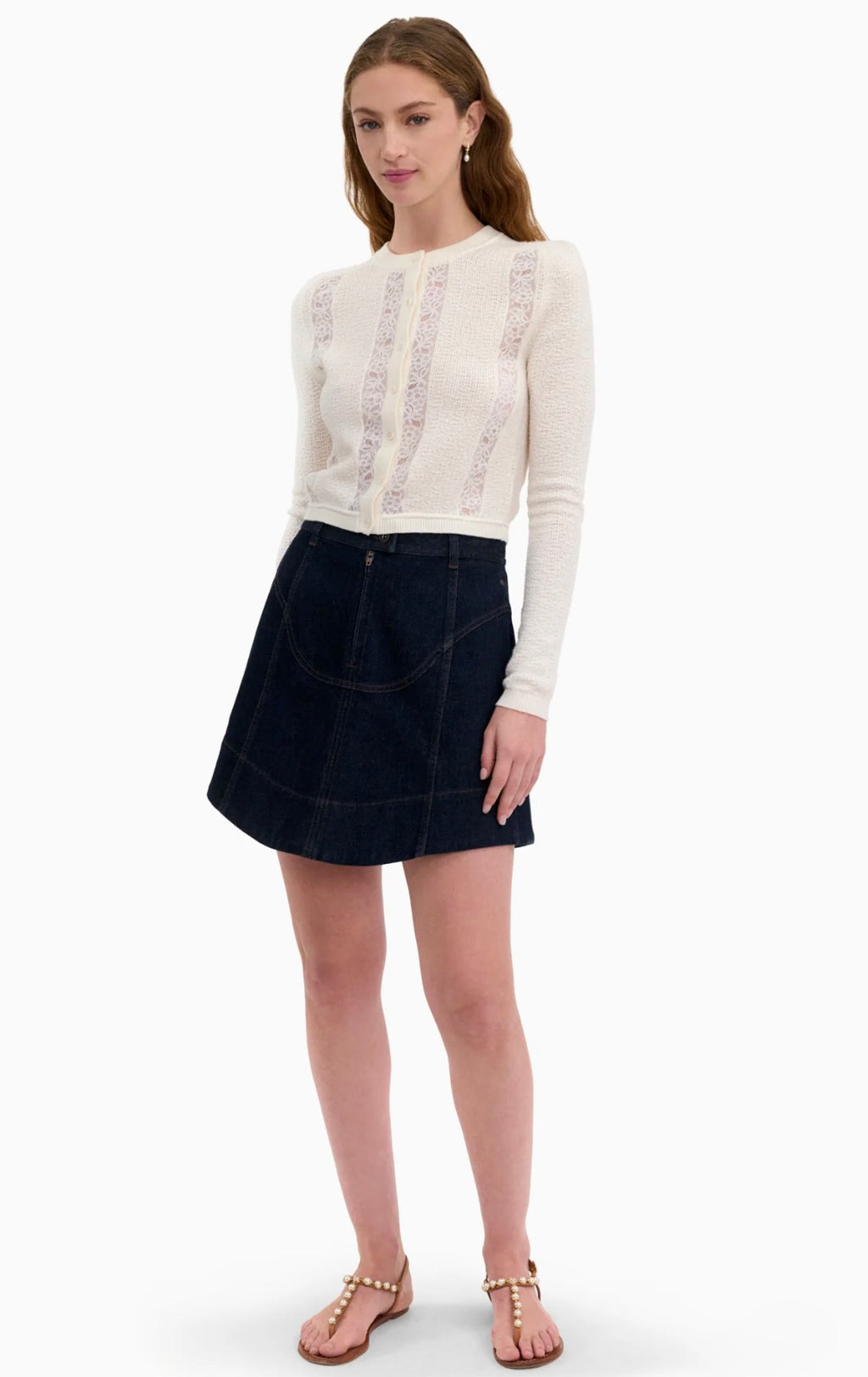 Rhea Lace Knit Cardigan