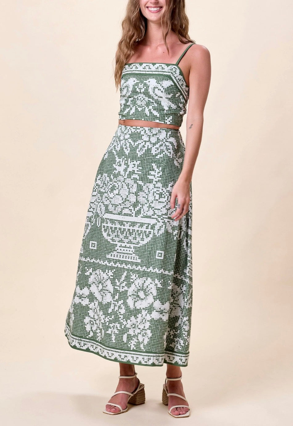 Jasmine Ankle Skirt