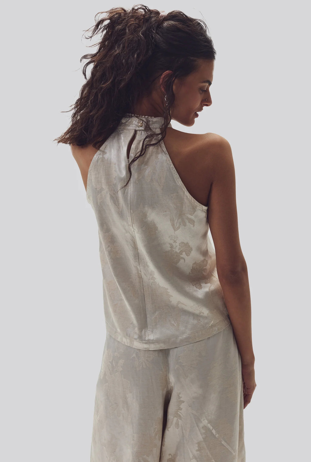 Olivia Brocade Top