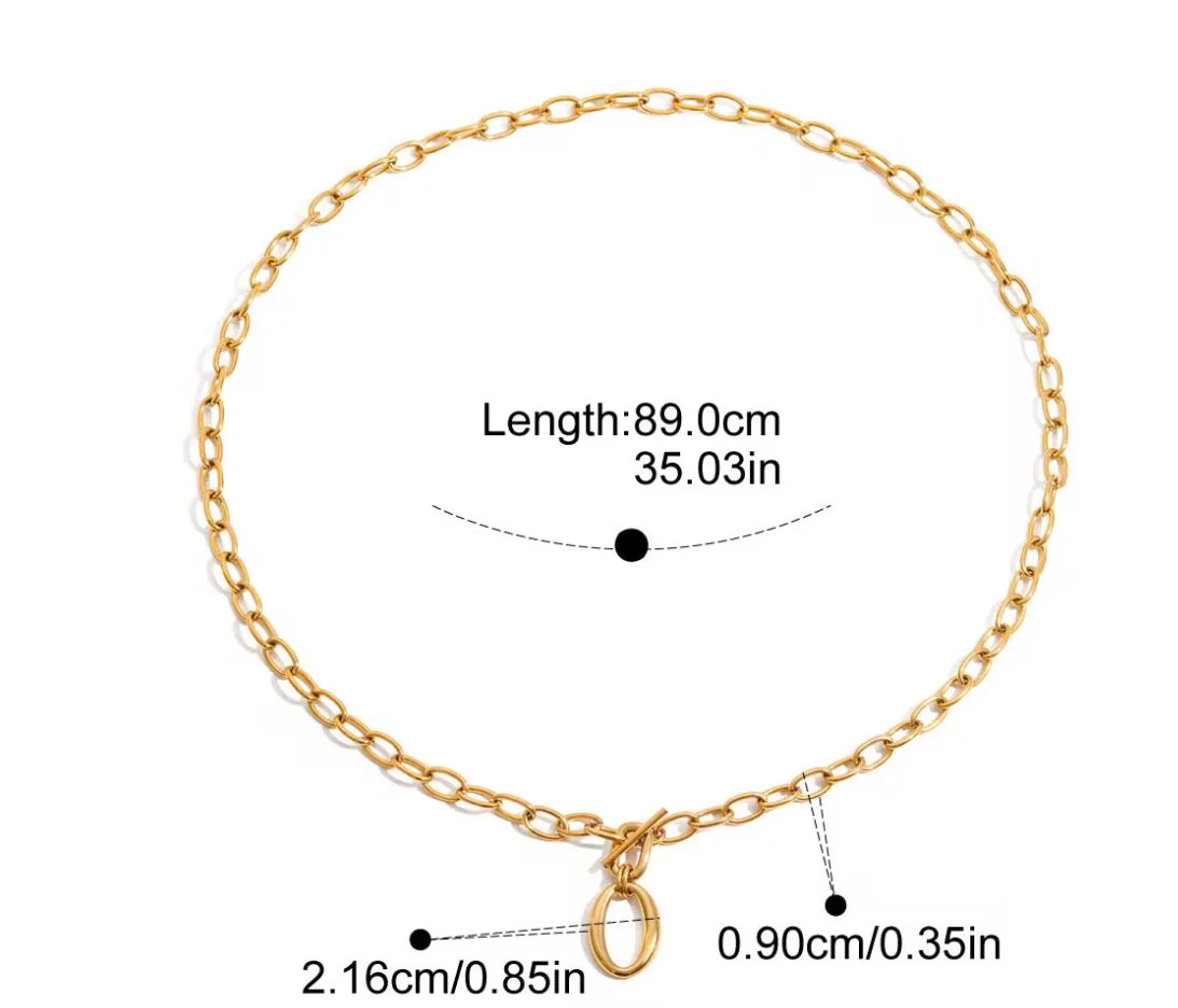 Linea Drop Necklace
