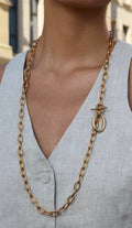 Linea Drop Necklace