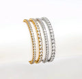 Glam Stretch Bracelet 3mm Gold