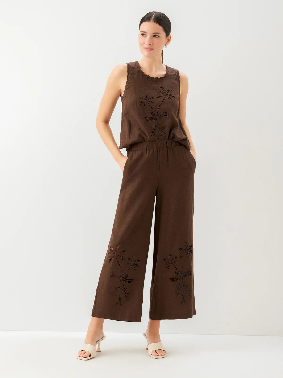 Elina Embroidered Top