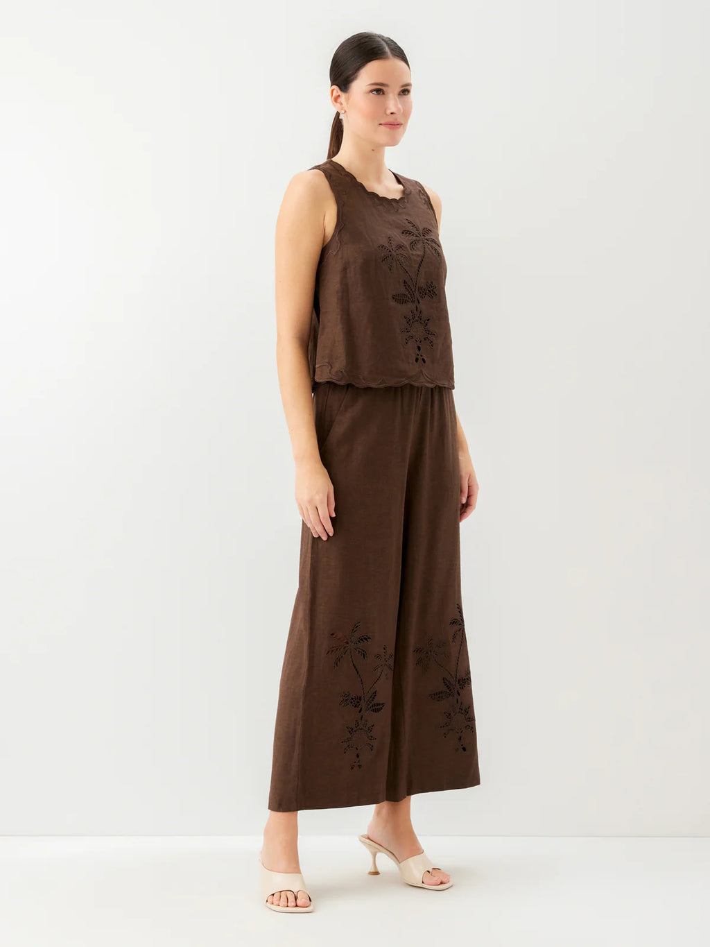 Elina Embroidered Top