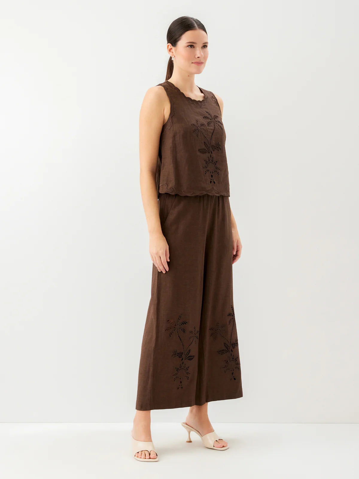 Elina Embroidered Top