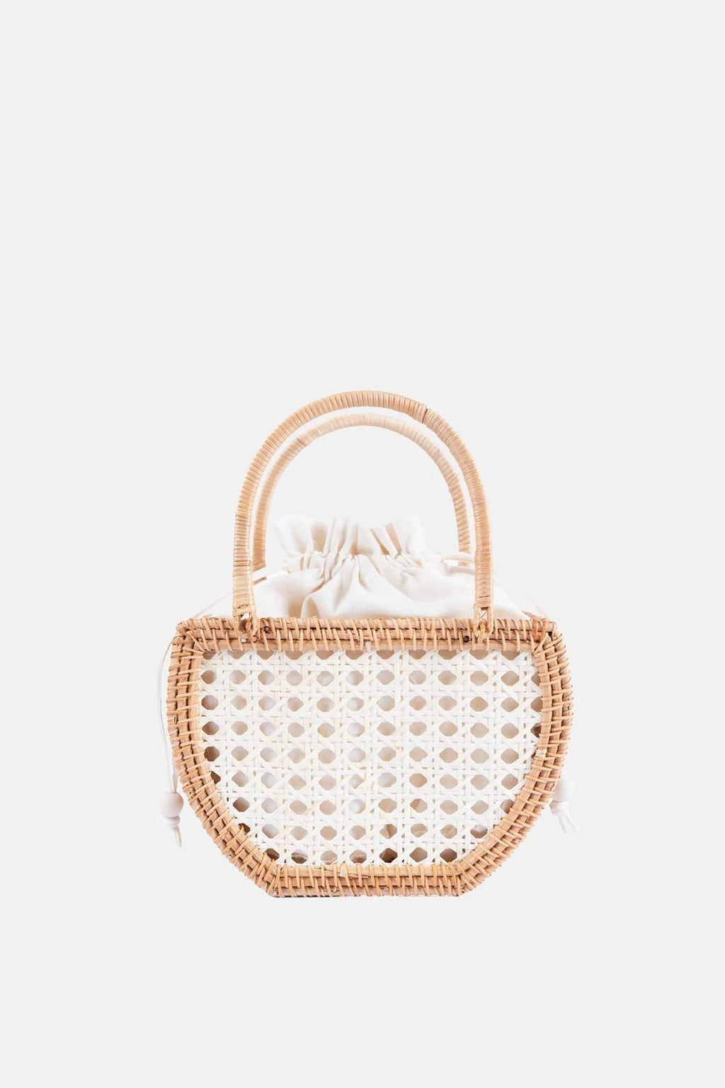 Amelia Rattan Satchel