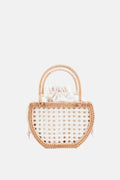 Amelia Rattan Satchel