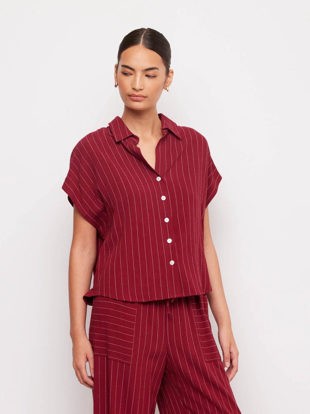 Collette Button Up Top