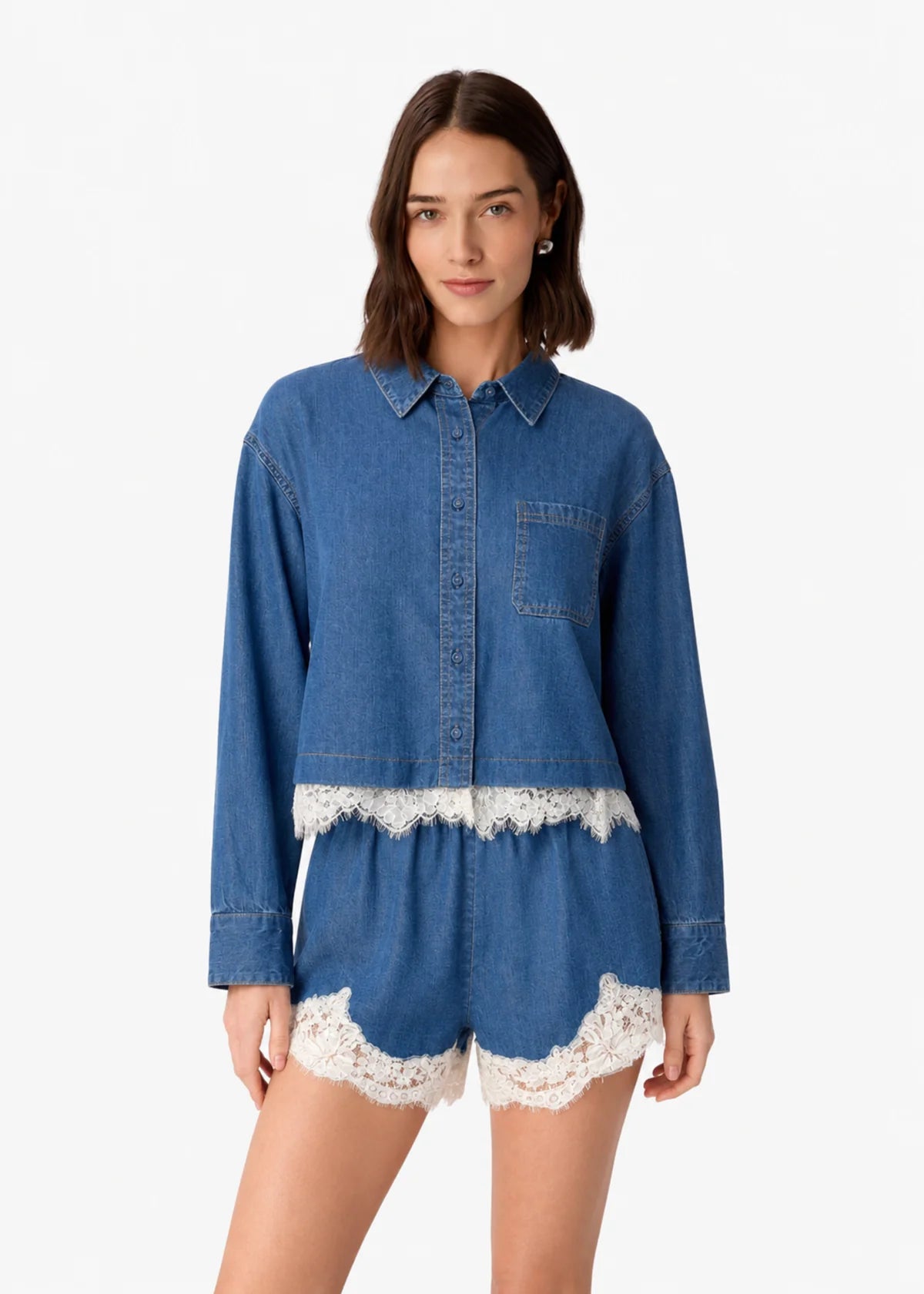 Alona Chambray Short