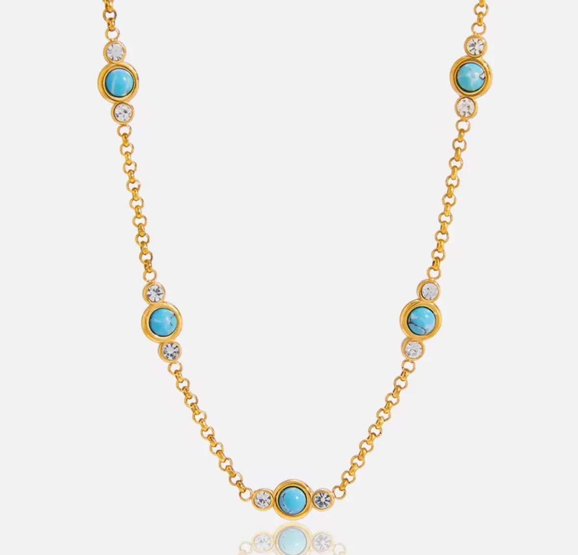 Azure Turquoise Necklace