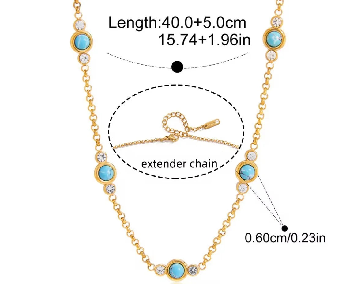 Azure Turquoise Necklace