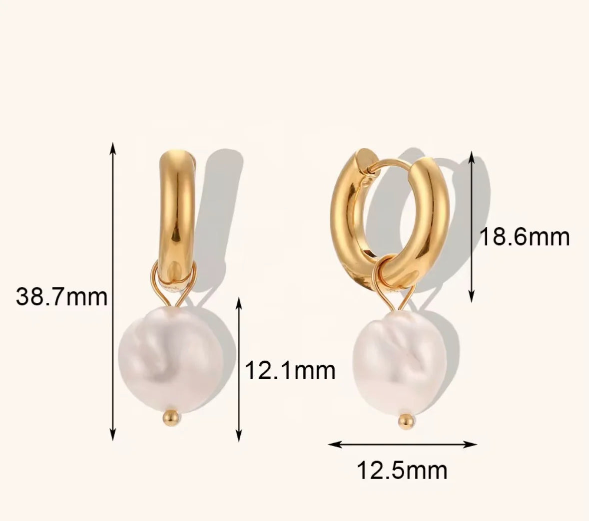 Pearl Drop Earrings