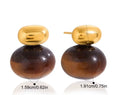Tiger Eye Stud