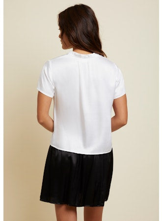Marie Boxy Cropped Shirt