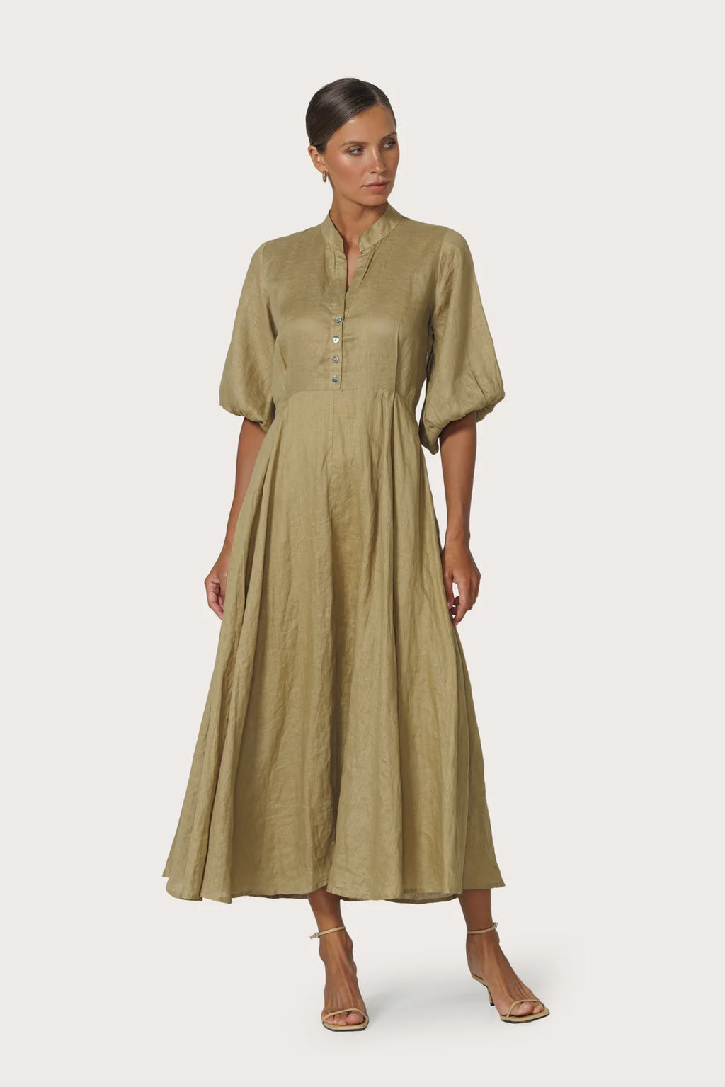 Kenny Linen Maxi Dress