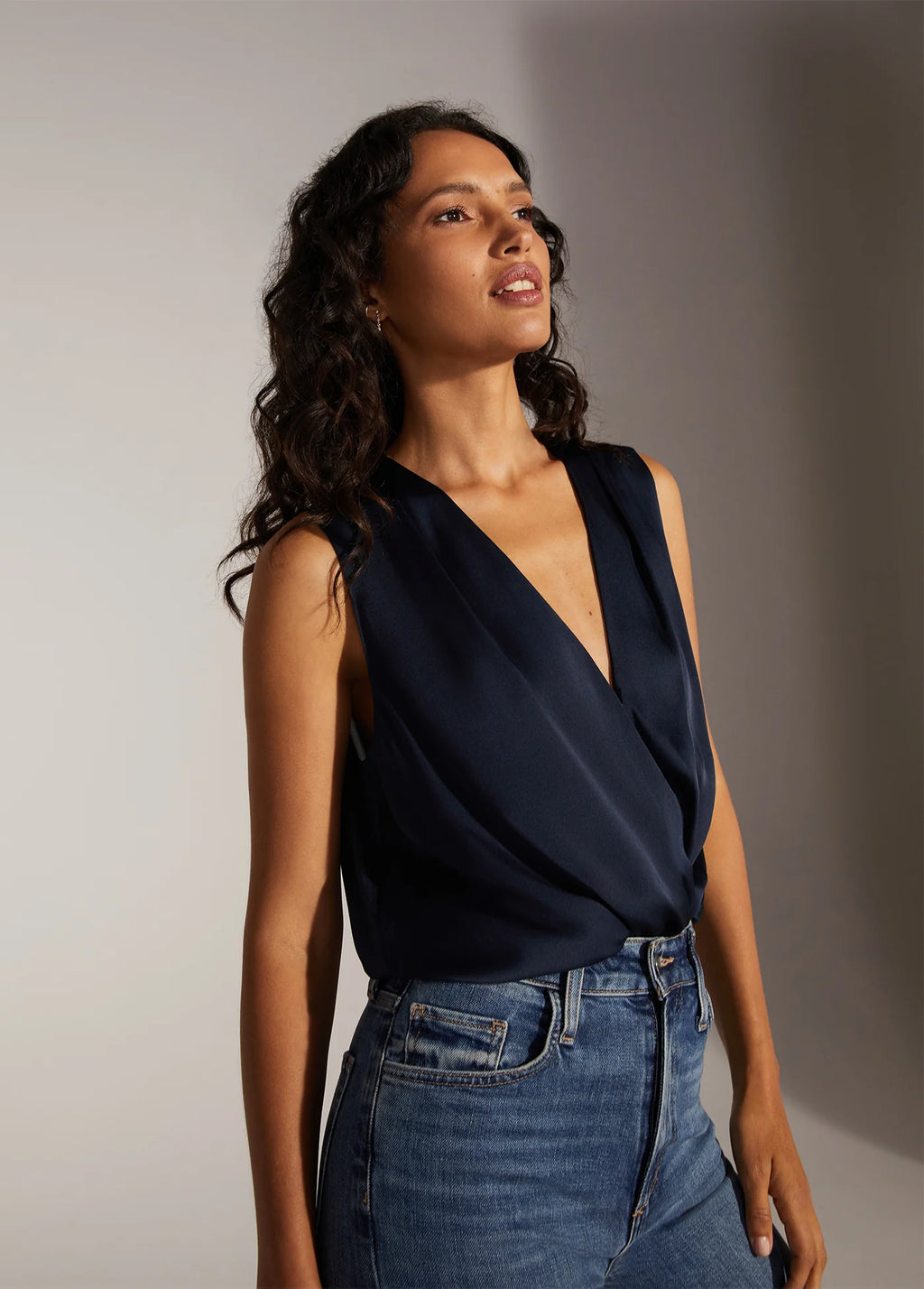 The Sleeveless Date Blouse