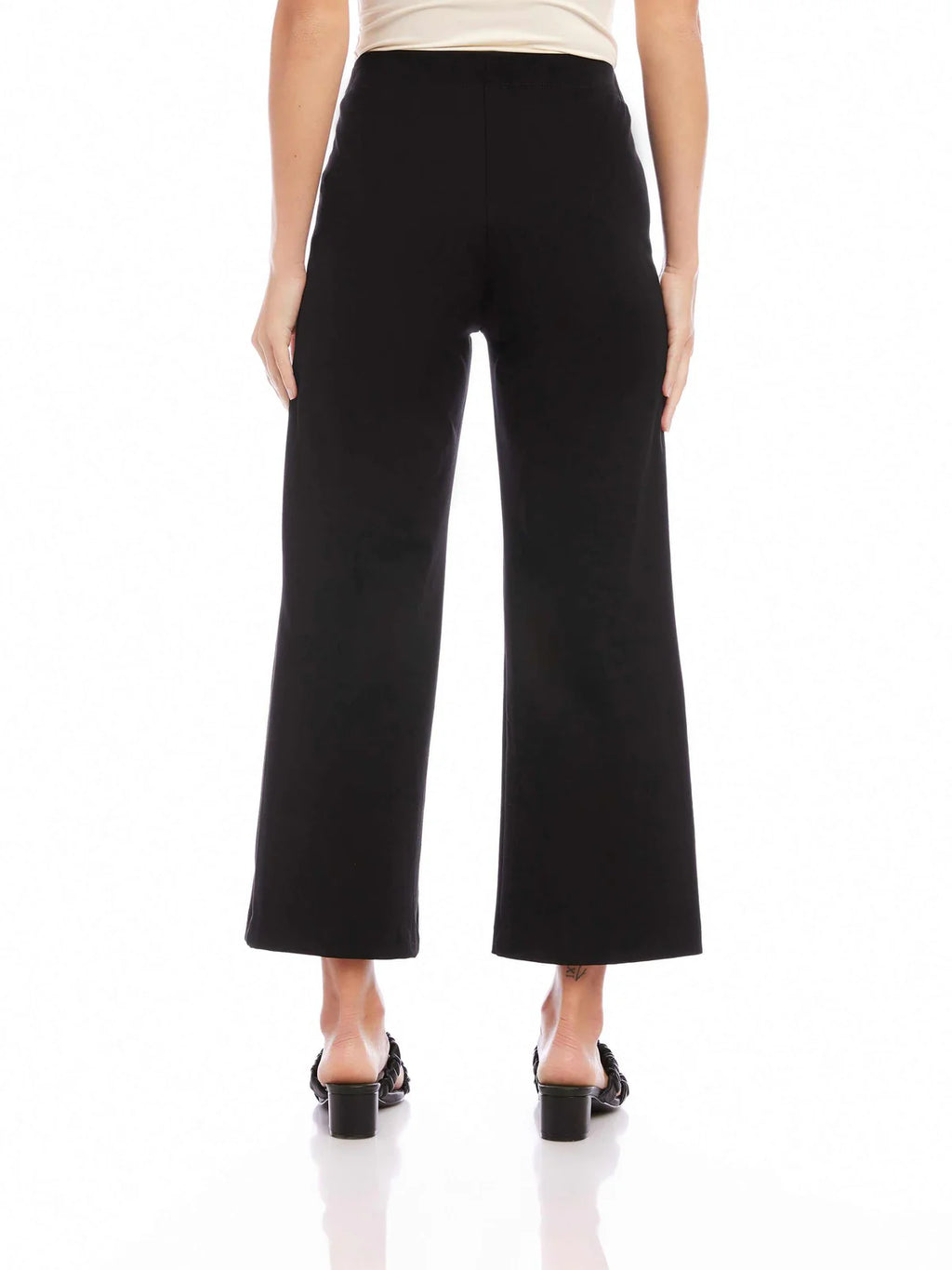Wide Leg Cropped Pant